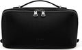 EACHY Large Capacity PU Leather Makeup Bag - Travel Toiletry Organizer