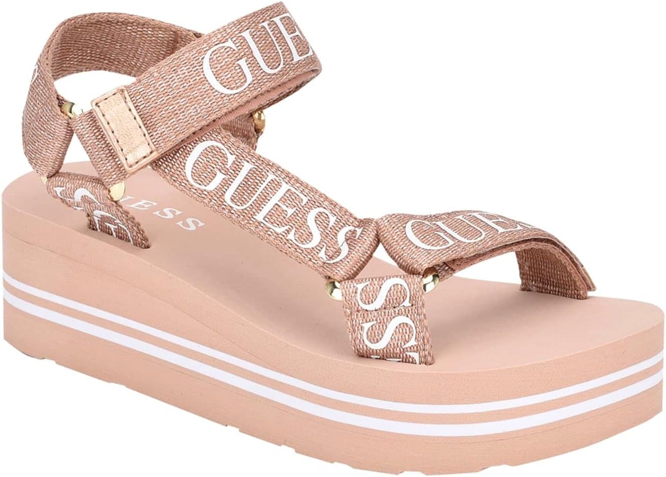 GUESS Women's Avin Wedge Sandal: Stylish Comfort for Summer