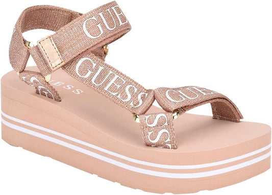 GUESS Women's Avin Wedge Sandal: Stylish Comfort for Summer