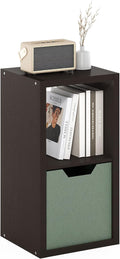 CUBICLE 2-Cube Book Shelf - Reversible Open Cube Organizer