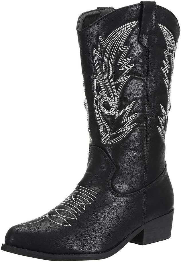 SheSole Women's Wide Calf Western Cowgirl Cowboy Boots Review
