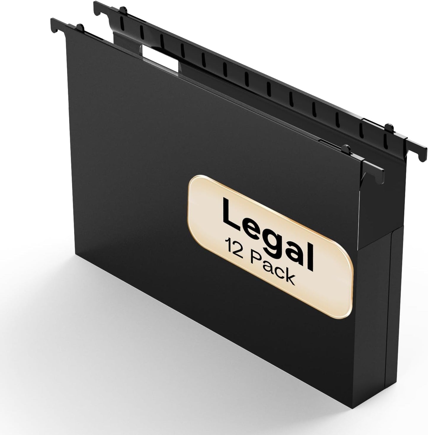 Heavy Duty Legal Size Hanging File Folders, 12 Pack, Expandable 2ft
