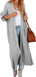 Women's Oversized Long Cardigan Sweaters - Flowing Long Duster Coat