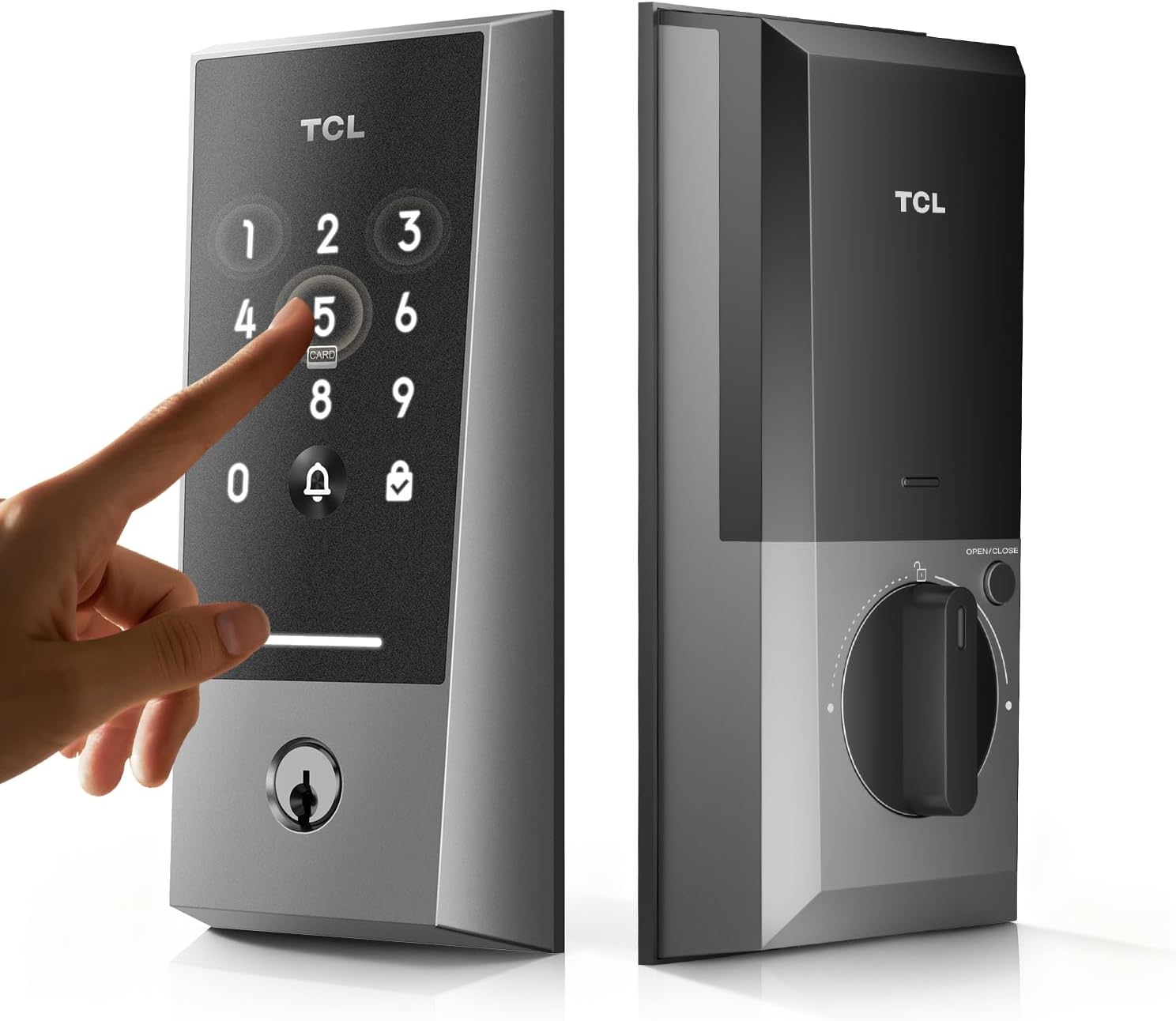 TCL D2 Smart Lock with Built-in Doorbell & WiFi for Home