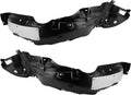 TRQ Front Inner Fender Liner Set Compatible with 2014-2016 Toyota