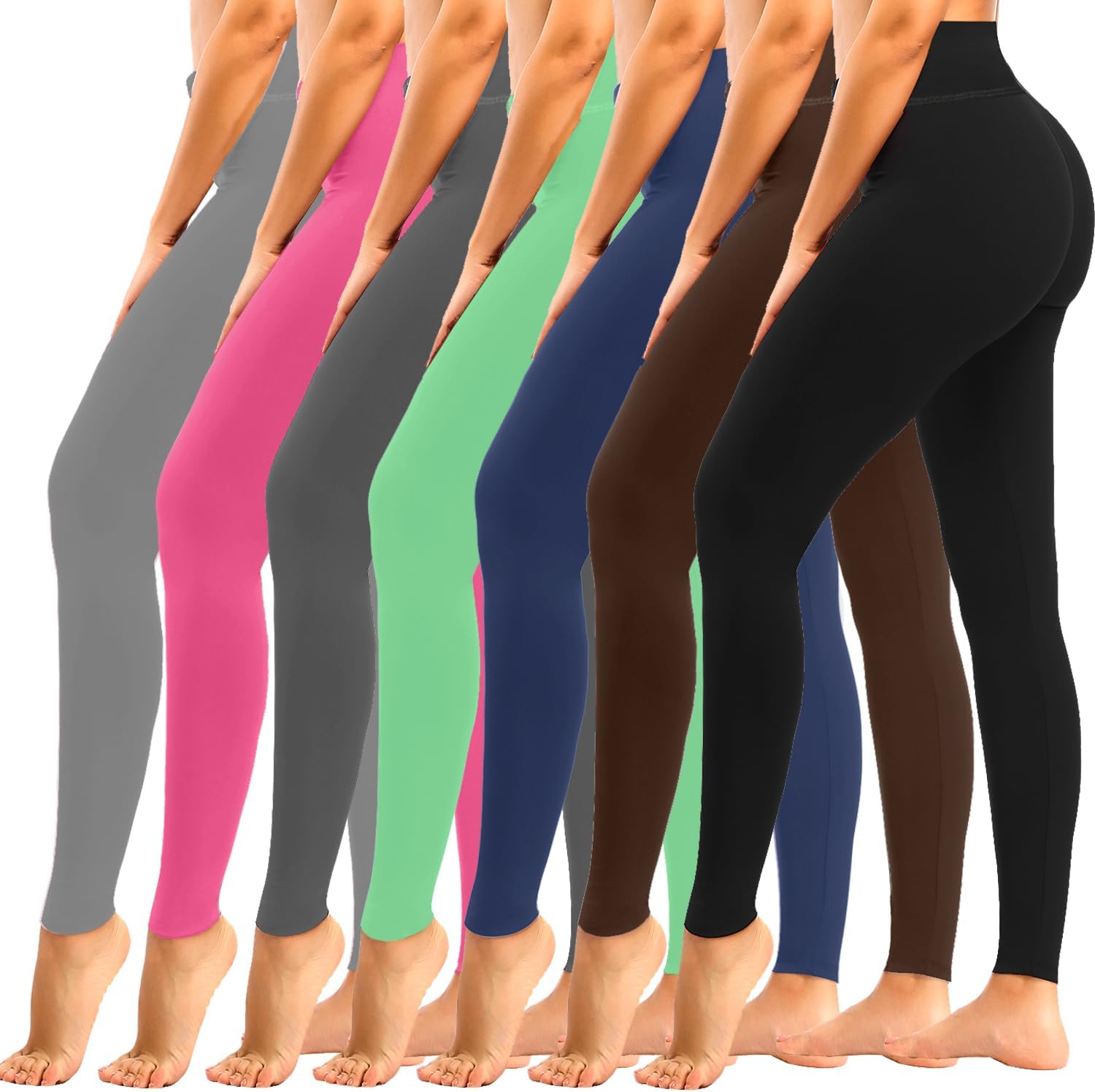 High Waisted Leggings for Women with Tummy Control and Comfort