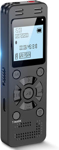128GB Voice Recorder for Lectures and Meetings - 9296hrs Storage