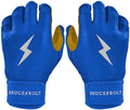 BRUCE BOLT Original Series Short Cuff Batting Gloves - Durable Fit is