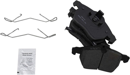 TRQ Front Brake Pads Ceramic for Saab 9-3 9-5 Saturn L-Series