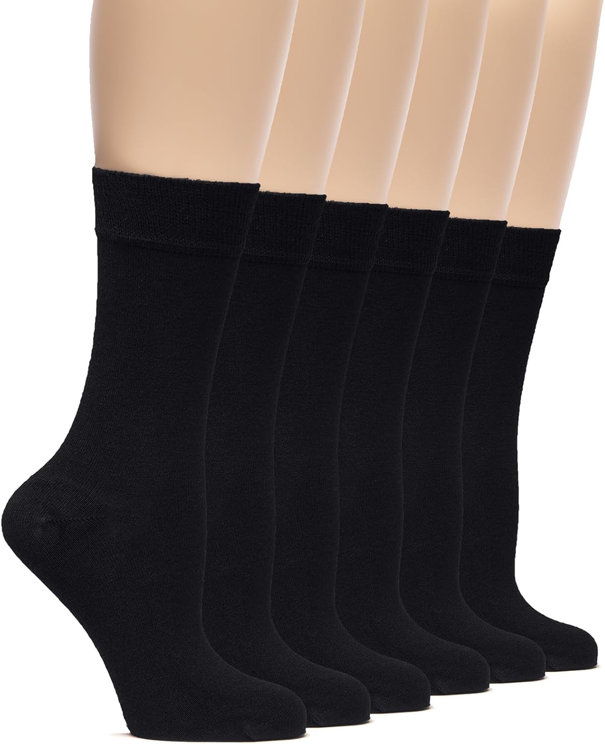 Hugh Ugoli Womens Rayon Bamboo Dress Socks for All Seasons