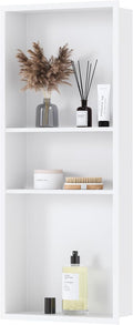 Stainless Steel Shower Niche 12ft x 30ft - Three-Tier Recessed Shelf
