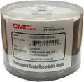 CMC Pro Watershield Glossy White Inkjet CD-Rs 48x - Vivid Prints