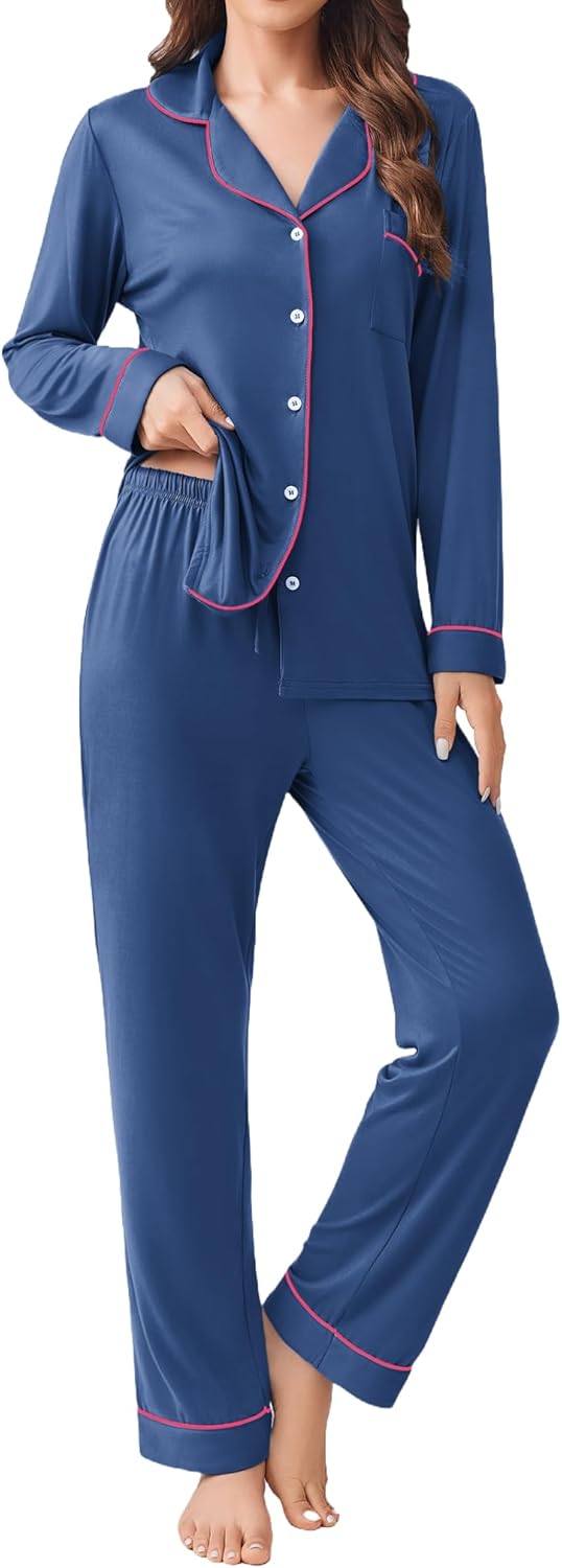 Ekouaer Womens Pajamas Set for Comfort and Style at Home