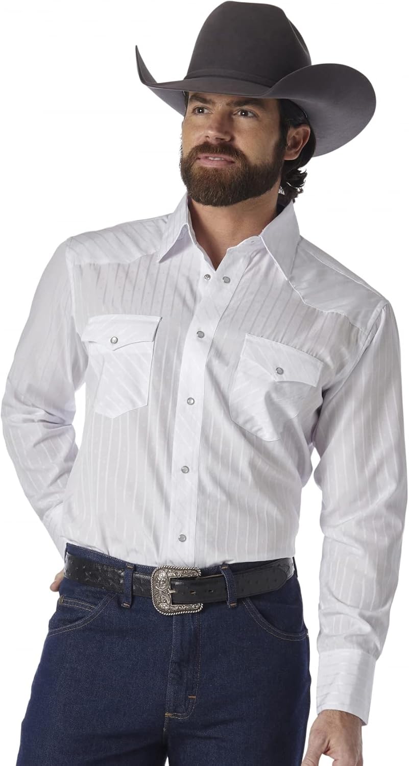 Wrangler Men's Sport Western Long Sleeve Snap Shirt Review
