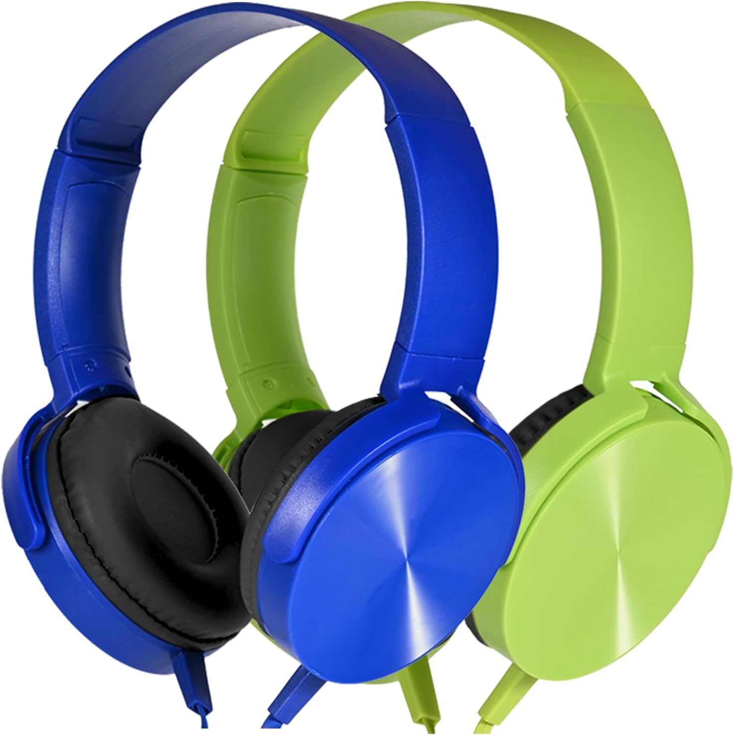 Wensdo Kids Headphones 2 Pack - Durable Comfort for Online Learning