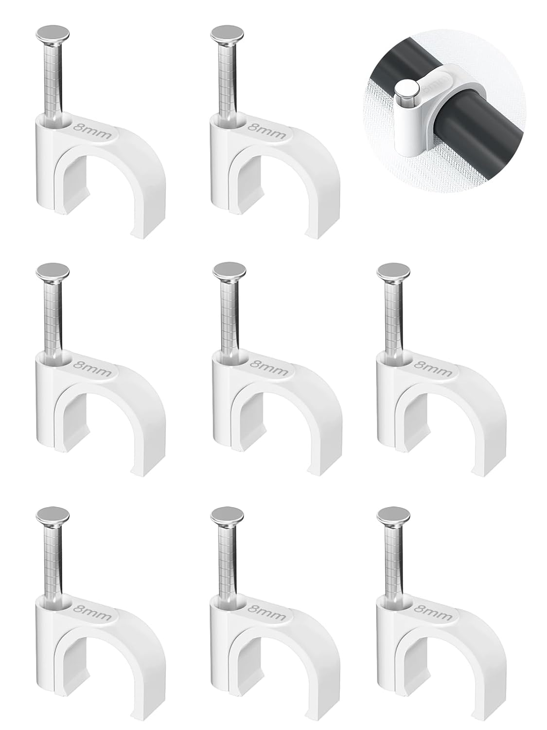Secure Your Cables with Jadaol Nail-In Clips