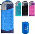 Nylon 3-Season Camping Sleeping Bag - Lightweight Waterproof Comfort