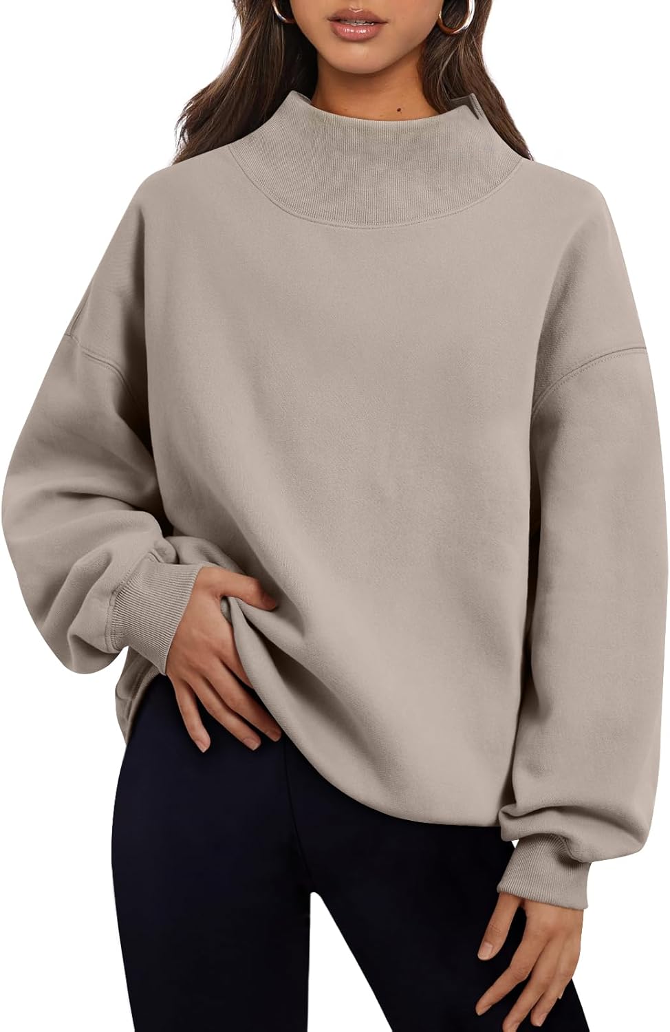 Trendy Queen Womens Oversized Sweatshirts for Fall Fashion