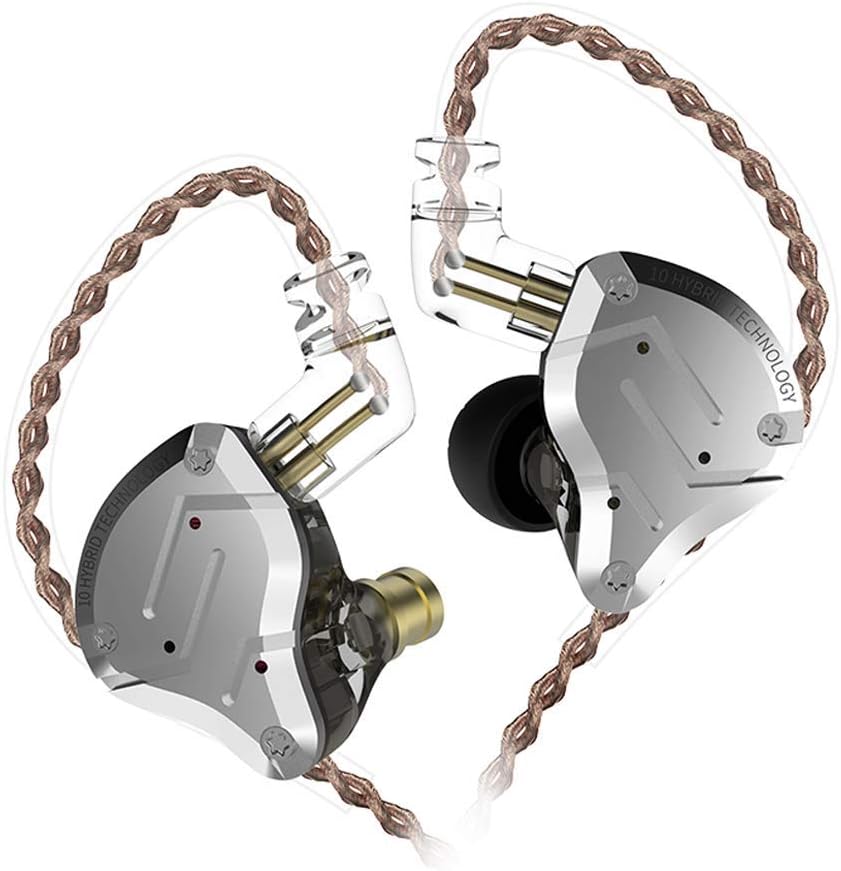 KZ ZS10 Pro HiFi Earbuds - 5 Driver IEM Upgrade!
