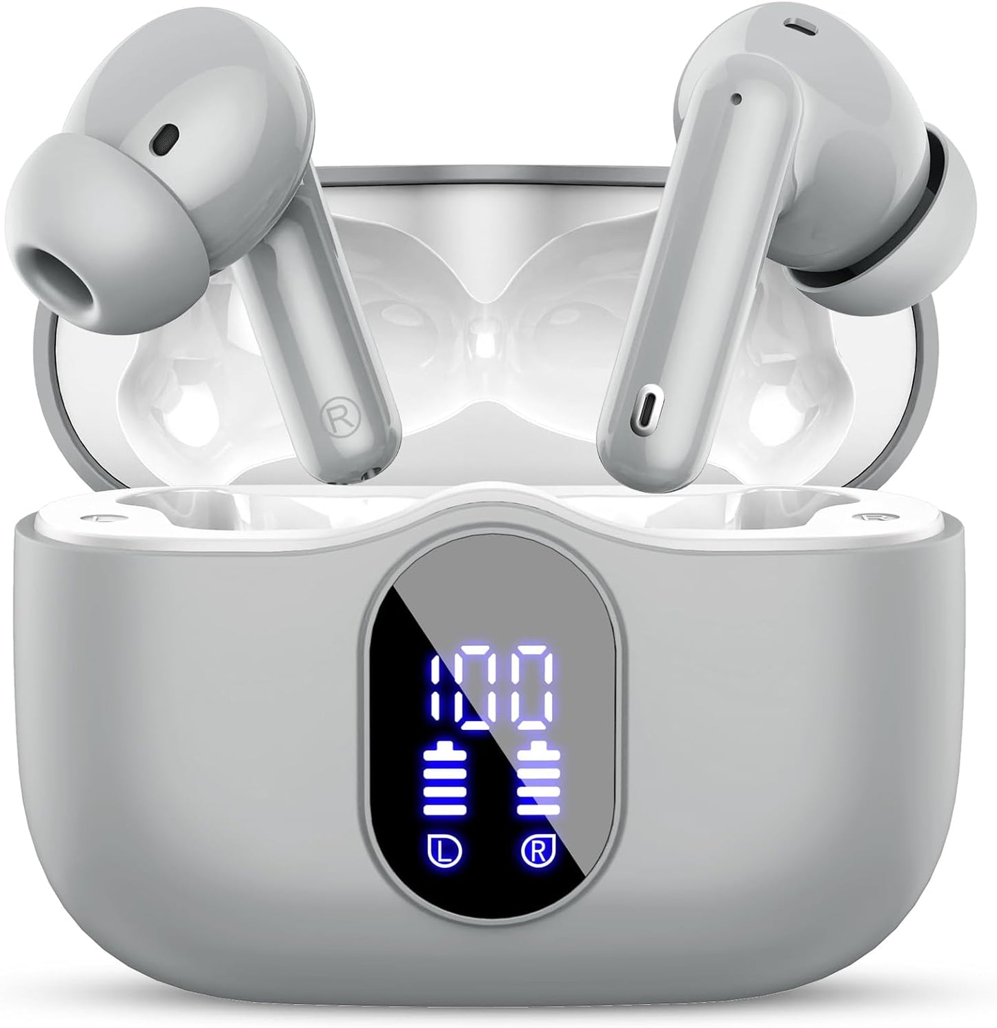 Btootos Wireless Earbuds: 36H Playtime, IP7 Waterproof, Bass Stereo