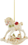 Lenox 2025 Vintage Rocking Horse Ornament - Baby's First Christmas