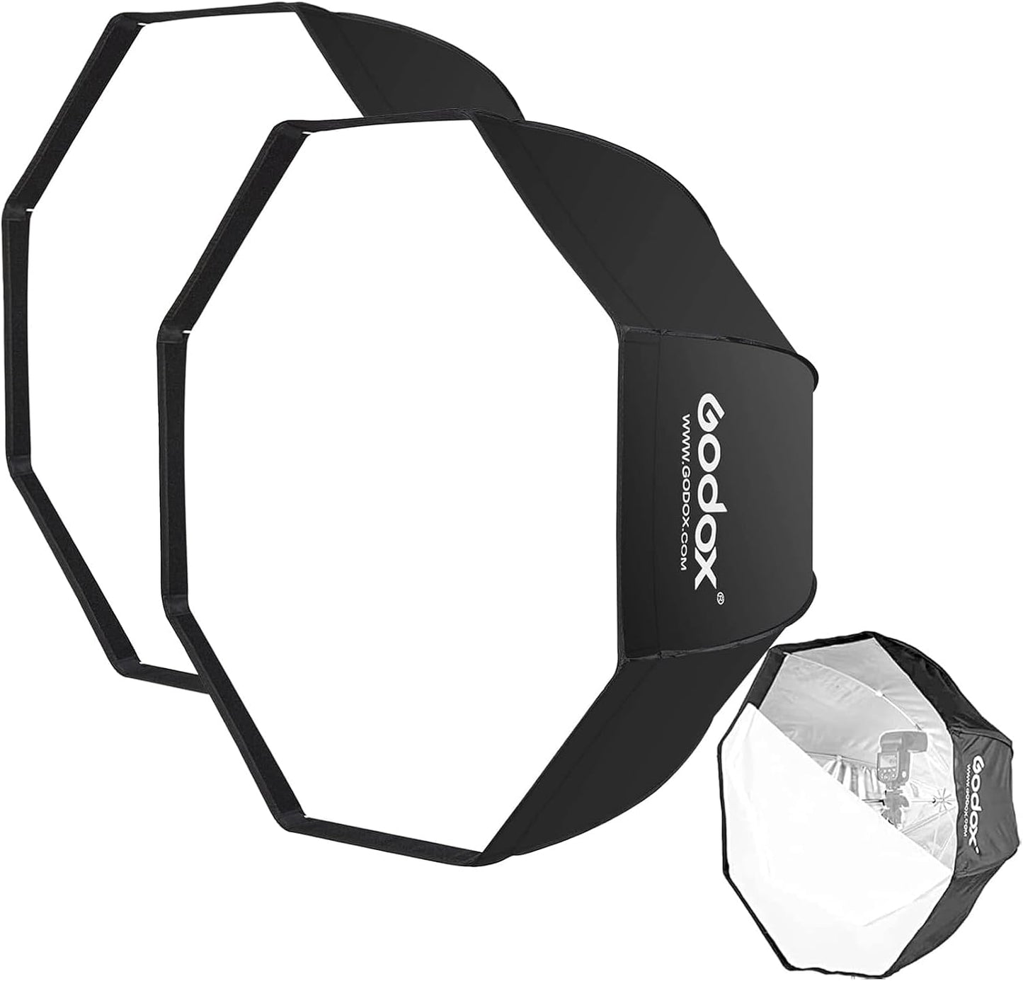 Godox 47in Octagon Softbox 2 Pack for Portrait Photography