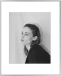 16x20 Aluminum Picture Frame with Removable Mat - Simple Silver