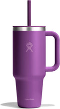 40 Oz Beachplum Purple Travel Tumbler with Handle - Insulated