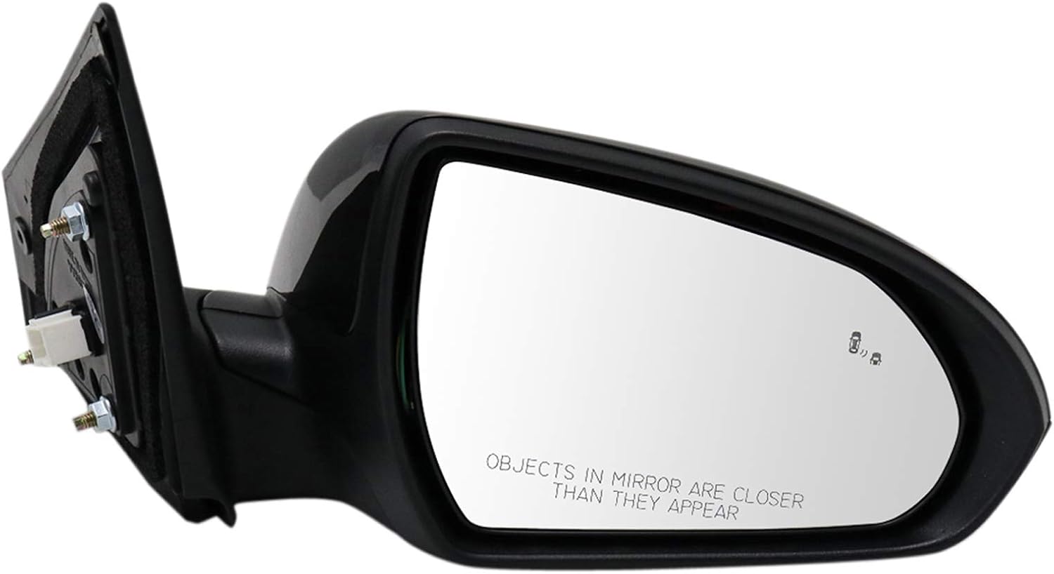 TRQ Right Mirror Passenger Side for 2017-2020 Hyundai Elantra