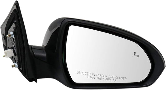 TRQ Right Mirror Passenger Side for 2017-2020 Hyundai Elantra
