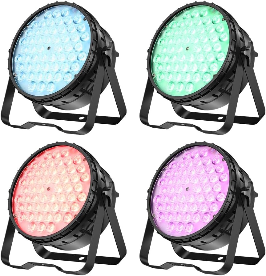 Betopper 54 4W High CRI Par Light for Stunning Stage Effects