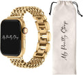 Stainless Steel Apple Watch Band - Easy Resize Fashion Strap