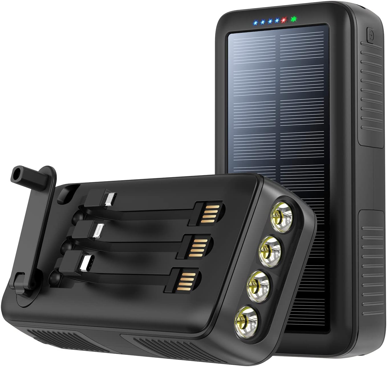 63200mAh Solar Power Bank - Fast Charging for Outdoor Adventures