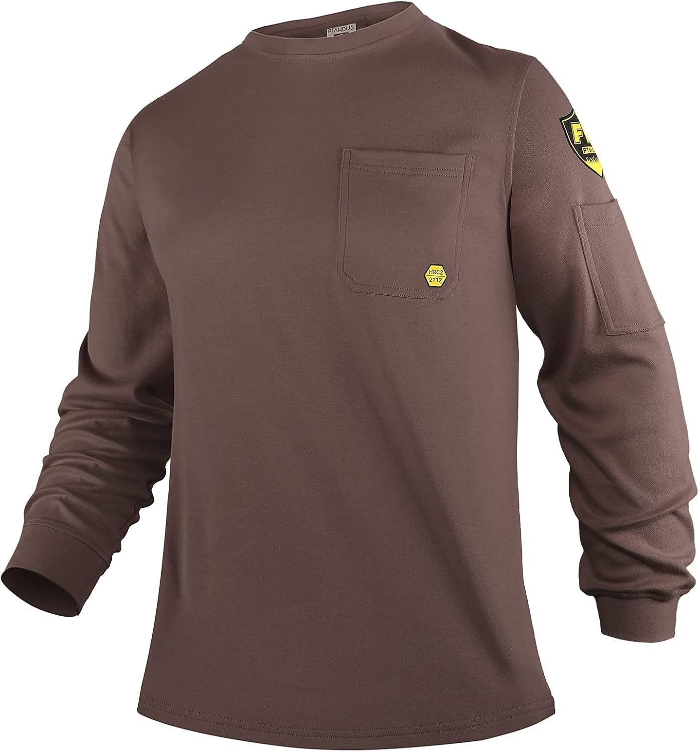 PTAHDUS FR Shirts for Men: Flame Resistant Long Sleeve Workwear