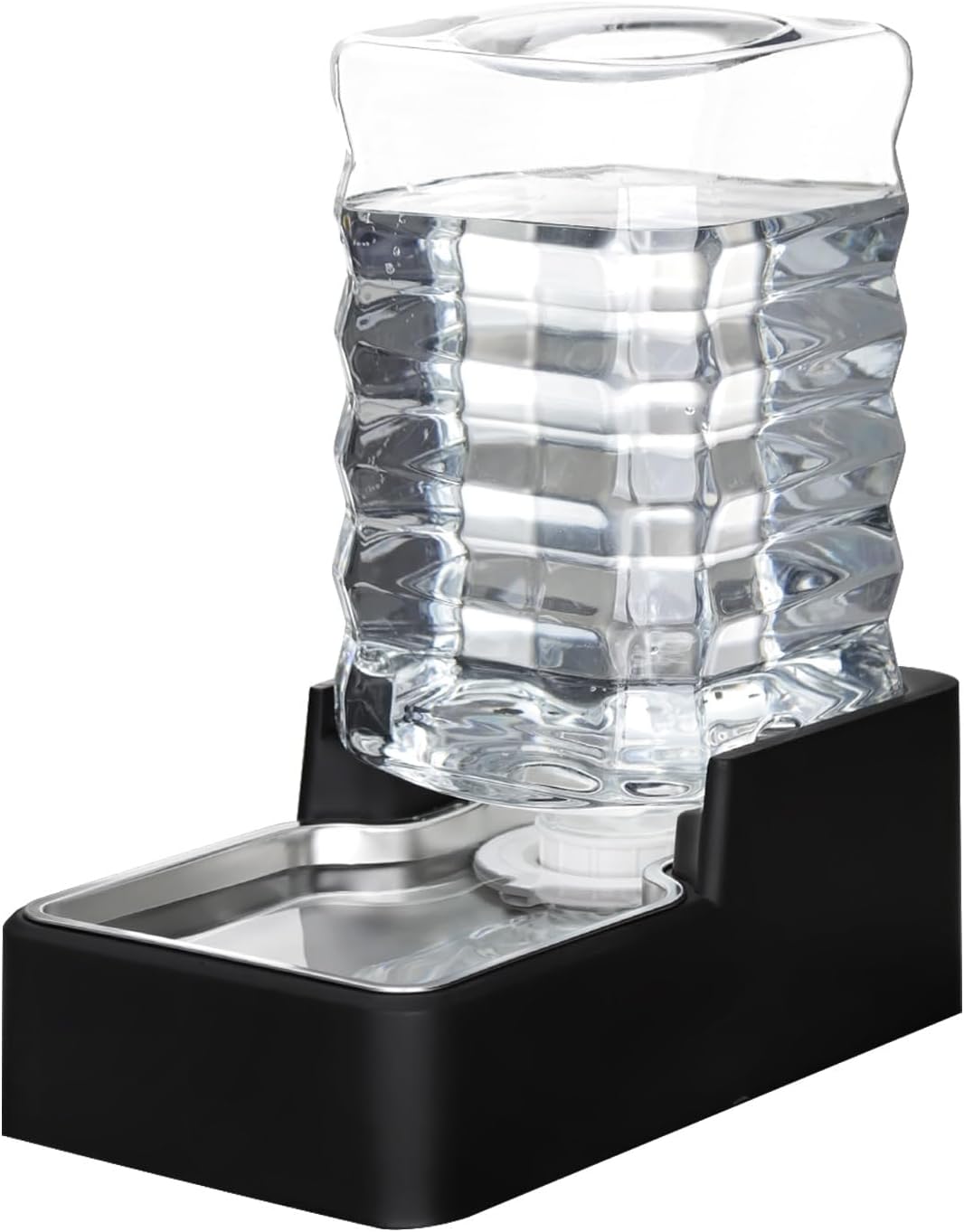 RIZZARI Stainless Steel Pet Water Feeder: 7.5L Automatic Dispenser