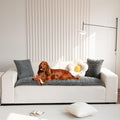 Sofa Cover Fuzzy Couch Cover for Pet - Washable Non-Slip Protector