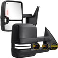 Towing Mirrors Switchback Lights Compatible with 2003-2007 Silverado