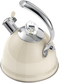 Harriet Tea Kettle Stovetop 2.5QT Whistling Stainless Steel - Fast