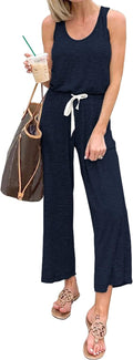 One Piece Jumpsuit for Women - Comfortable Summer Tank Romper Women's