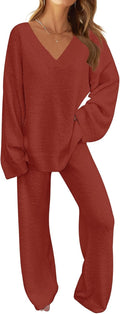 Women's Fuzzy Fleece 2-Piece Pajama Set - Plush Loungewear