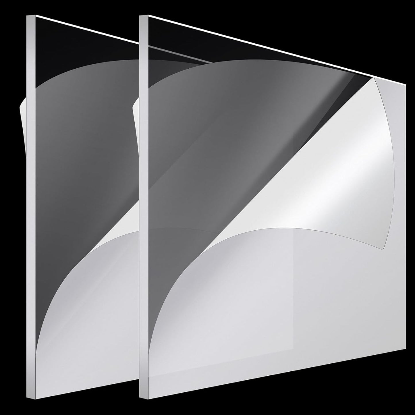 Clear Acrylic Sheet for Craft Engraving and Display Projects
