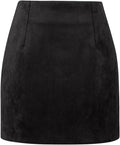 High Waist Plaid Skirt Bodycon Pencil Wool Mini Skirts - Casual Chic