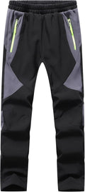 Kids Snow Ski Pants for Boys and Girls - Warm Waterproof Fleece