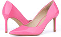 Women's Comfortable Stiletto Pumps 3 in Elegant Closed Pointed Toe