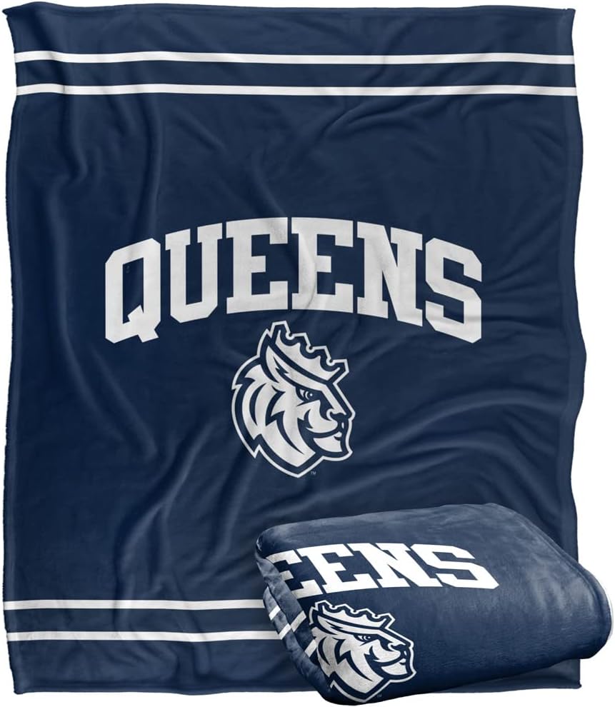 Queens University of Charlotte Silky Touch Throw Blanket
