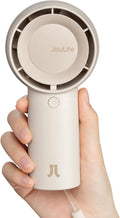 JISULIFE Pocket Fan: 16H Max Cooling Time, 5 Speeds