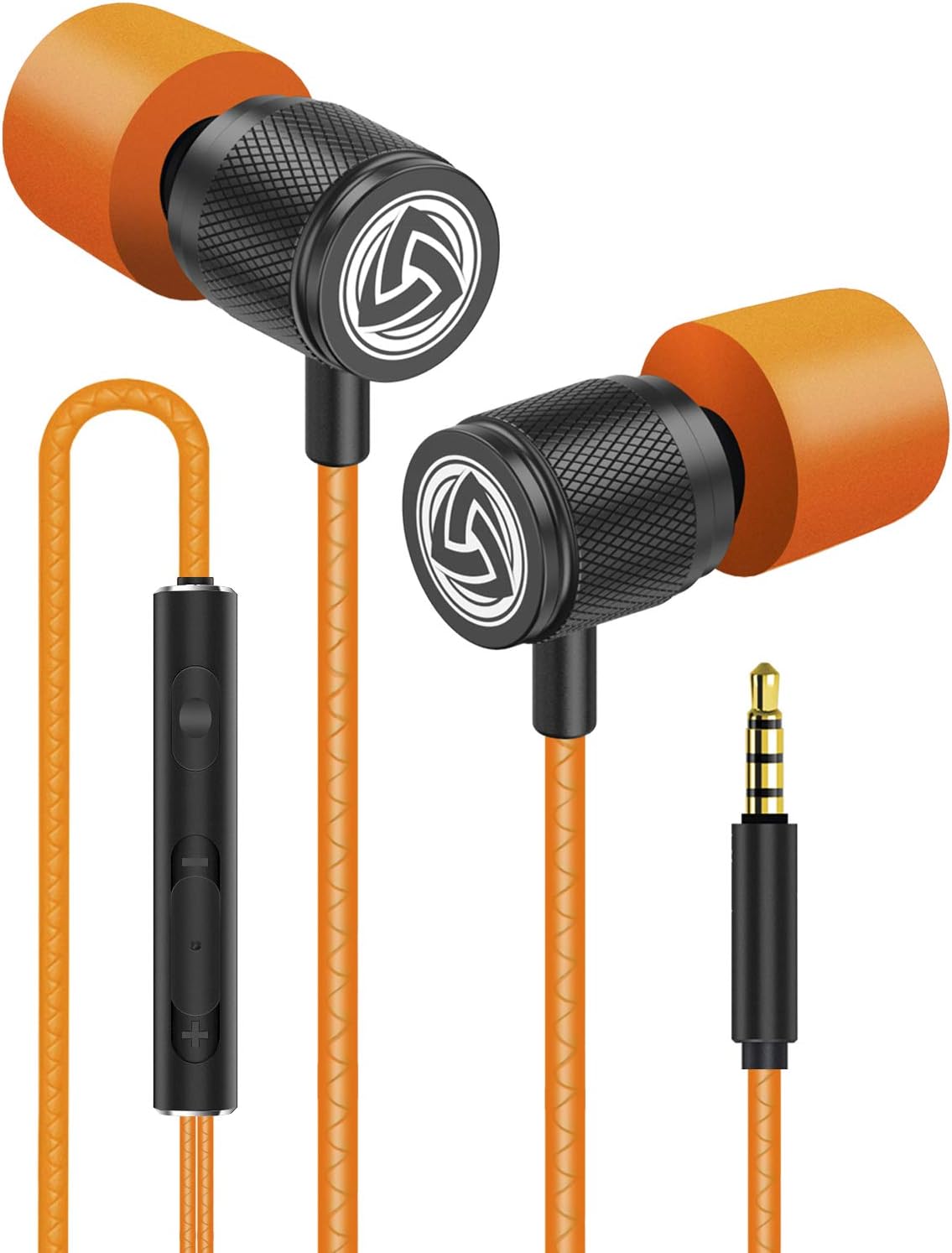 5-Year Warranty LUDOS Wired Earbuds - Noise Isolating Earphones