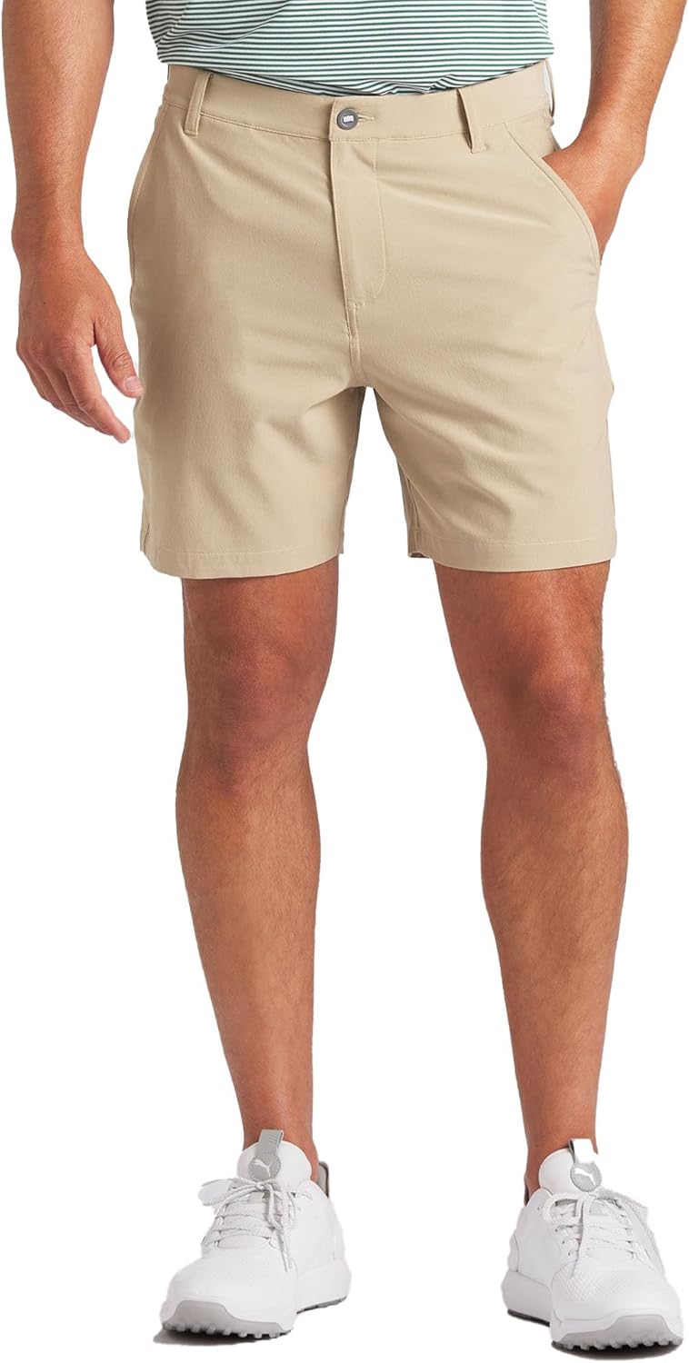 PUMA Men's 101 Solid Short 7 - Breathable and Moisture Wicking