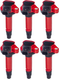 TRQ Ignition Coil Set 6 Piece Performance Compatible with Ford 3.5L