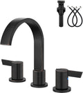 Aolemi 8 in Waterfall Bathroom Faucet 3 Hole Widespread - Oil Rubbed